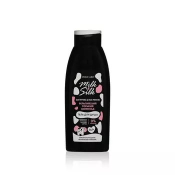 Гель для душа Delicare Milk & Silk " Бельгийский горький шоколад " 500мл
