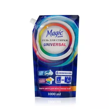 Гель для стирки Magic Boom " Universal " 1л