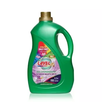 Гель - суперконцентрат для стирки LAVELiq Color Enzyme 3,3л