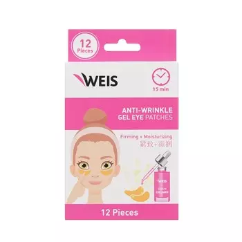 Гелевые патчи для области вокруг глаз WEIS от морщин 12шт