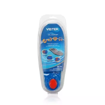 Гелевые стельки Vister для обуви " Gel Comfort " р.35-40