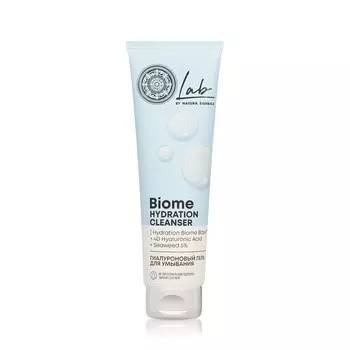 Гиалуроновый гель для умывания Natura Siberica Lab Biome Hydration 150мл