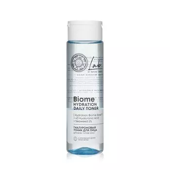 Гиалуроновый тоник для лица Natura Siberica Lab Biome Hydration 250мл