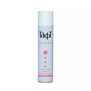 Гипоаллергенный лак для волос Тафт без запаха сверхсильная фиксация (4) 225мл
