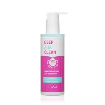 Гликолиевый гель для умывания Mioni Deep AHA Clean 200мл