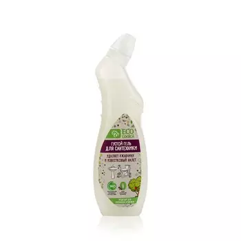 Густой гель для сантехники Ecologica против ржавчины и известкового налета 750мл