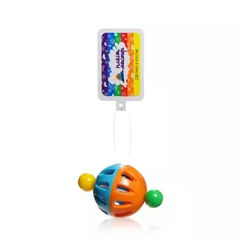 Игрушка для кошек Пластмастер " Шарик с колокольчиком " в ассортименте