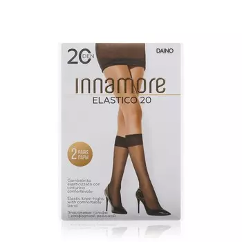 Капроновые гольфы Innamore Elastico женские 20den Daino 2 пары