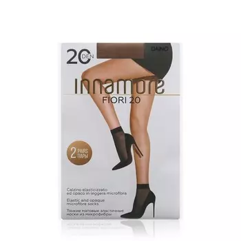 Капроновые гольфы Innamore Fiori женские 20den Daino 2 пары