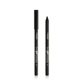 Карандаш для век DEBORAH Milano 2 in 1 Gel Kajal Eyeliner waterproof 01 1,4г