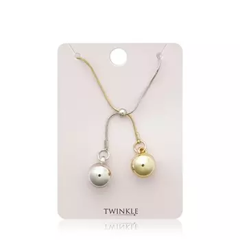 Колье Twinkle " Gold and silver "