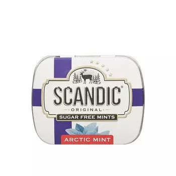 Конфеты без сахара Scandic Арктическая мята 14г