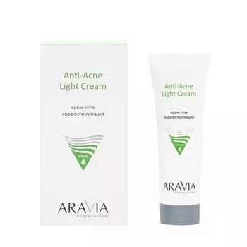 Корректирующий крем - гель для лица Aravia Professional Anti-Acne Light Cream 50мл