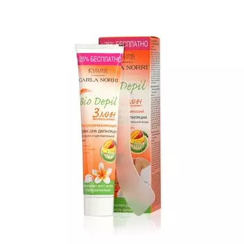 Крем для депиляции Eveline ультраувлажняющий для сухой и чувствительной кожи 3 минуты 125мл