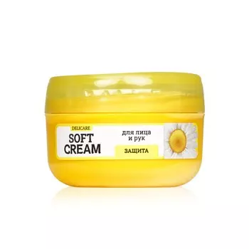 Крем для лица и рук Delicare Soft Cream " защита " с экстрактом ромашки 30мл