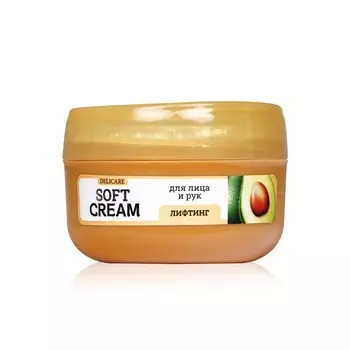 Крем для лица и рук Delicare Soft Cream " лифтинг " с экстрактом авокадо 30мл