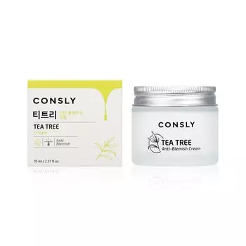 Крем для проблемной кожи лица Consly с экстрактом чайного дерева 70мл