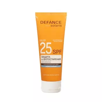 Водостойкий солнцезащитный крем для тела Defance Solaris SPF 25 75мл