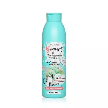 Крем - гель для душа Delicare Yougurt " Фисташковое мороженое " 1000мл
