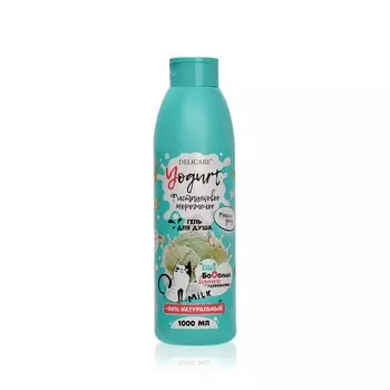 Крем - гель для душа Delicare Yougurt " Фисташковое мороженое " 1000мл