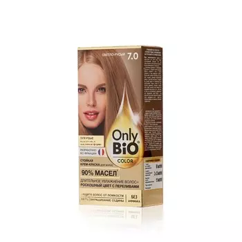 Крем - краска для волос Only Bio Color 7.0 , Светло-русый , 115мл