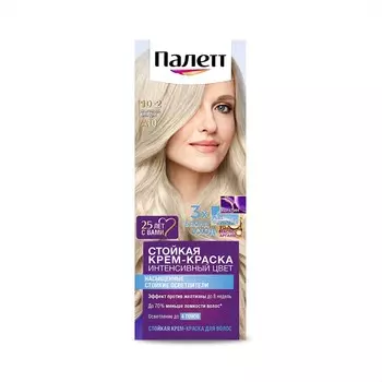 Крем - краска Палетт Интенсивный цвет стойкая для волос A10 Жемчужный Блонд 50мл