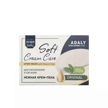 Крем - мыло для лица и тела Adaly Soft Cream Care Original 100г