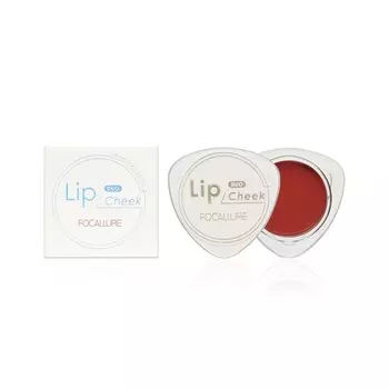 Кремовые румяна помада Focallure Creamy Lip & Cheek Duo D06 5г