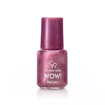 Лак для ногтей Golden Rose Wow! 26 розово - коричневый 6мл