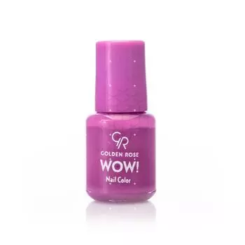 Лак для ногтей Golden Rose Wow! 29 Сиреневый 6мл