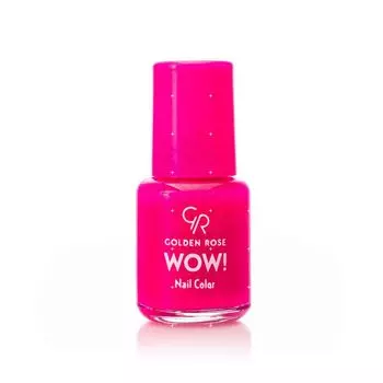 Лак для ногтей Golden Rose Wow! 33 Малиновый 6мл