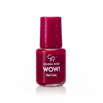 Лак для ногтей Golden Rose Wow! 50 Красный 6мл