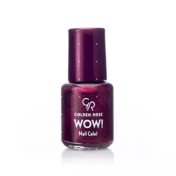 Лак для ногтей Golden Rose Wow! 57 Темно-вишневый 6мл