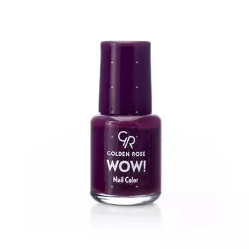 Лак для ногтей Golden Rose Wow! 66 фиолетово-сливовый 6мл