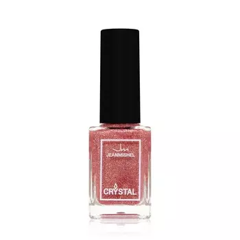 Лак для ногтей Jeanmishel Crystal 713 Золотисто-розовый блестящий 12мл
