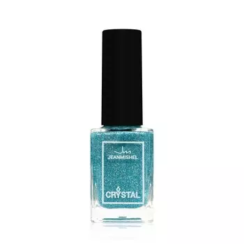 Лак для ногтей Jeanmishel Crystal 727 Голубой блестящий 12мл