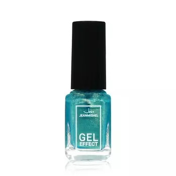 Лак для ногтей Jeanmishel GEL effect 265 Светло-зеленый перламутровый 6мл