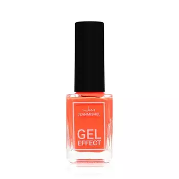 Лак для ногтей Jeanmishel GEL effect 327 матовый Оранжевый диско 12мл