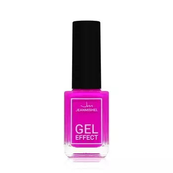 Лак для ногтей Jeanmishel GEL effect 328 Неоновая фуксия 12мл