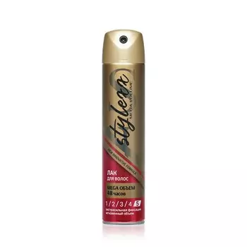 Лак для волос Stylexx " Mega объём " 5 экстрасильная фиксация 250мл