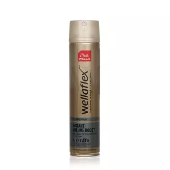 Лак для волос Wellaflex " увеличение объёма " 4 сильная фиксация 250мл