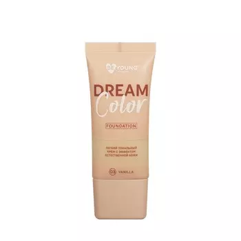 Легкий тональный крем для лица с эффектом естественной кожи BeYoung Dream Color 03 30мл