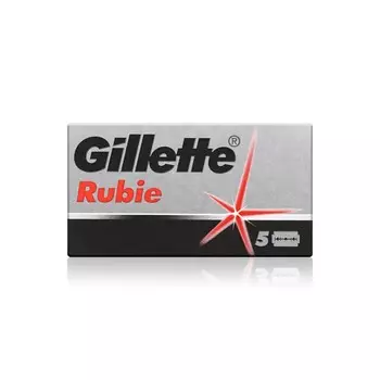 Лезвия для станка Gillette Rubie 5шт