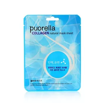 Маска для лица Puorella " collagen " Антивозрастная 21г