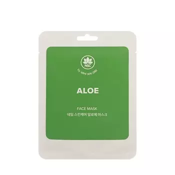 Маска для лица с экстрактом алоэ NSC Aloe 22г