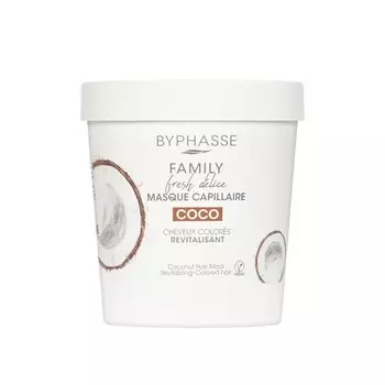 Маска для окрашенных волос Byphasse Family Fresh Delice Coco 250мл
