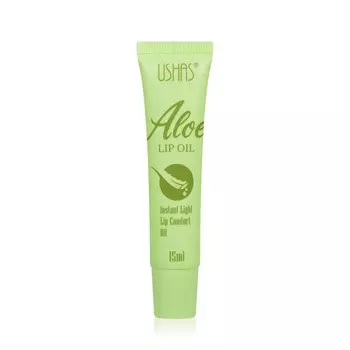 Масло для губ USHAS Lip Oil с ароматом алоэ 15мл