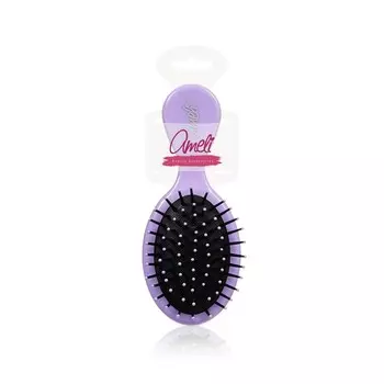 Массажная расческа Ameli mini фиолетовая
