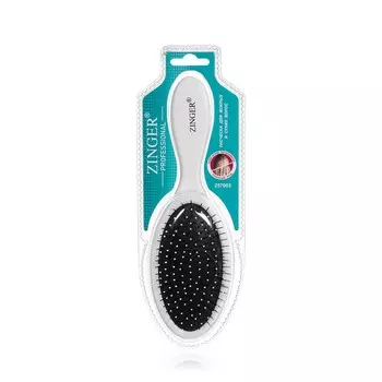 Массажная расческа Zinger для мокрых волос , с нейлоновыми зубьями в ассортименте