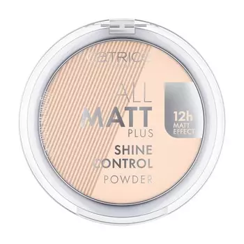 Матирующая пудра для лица Catrice All Matt Plus Shine Control 010 10г
